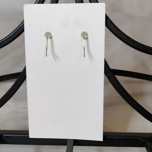 "Love Football" Laser Cut‎ Wood Earrings - Picture 3 of 4